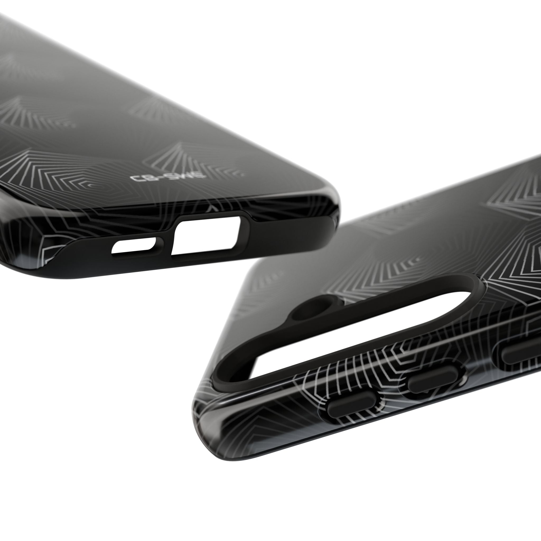 Geometric Spiral Illusion - Samsung Case