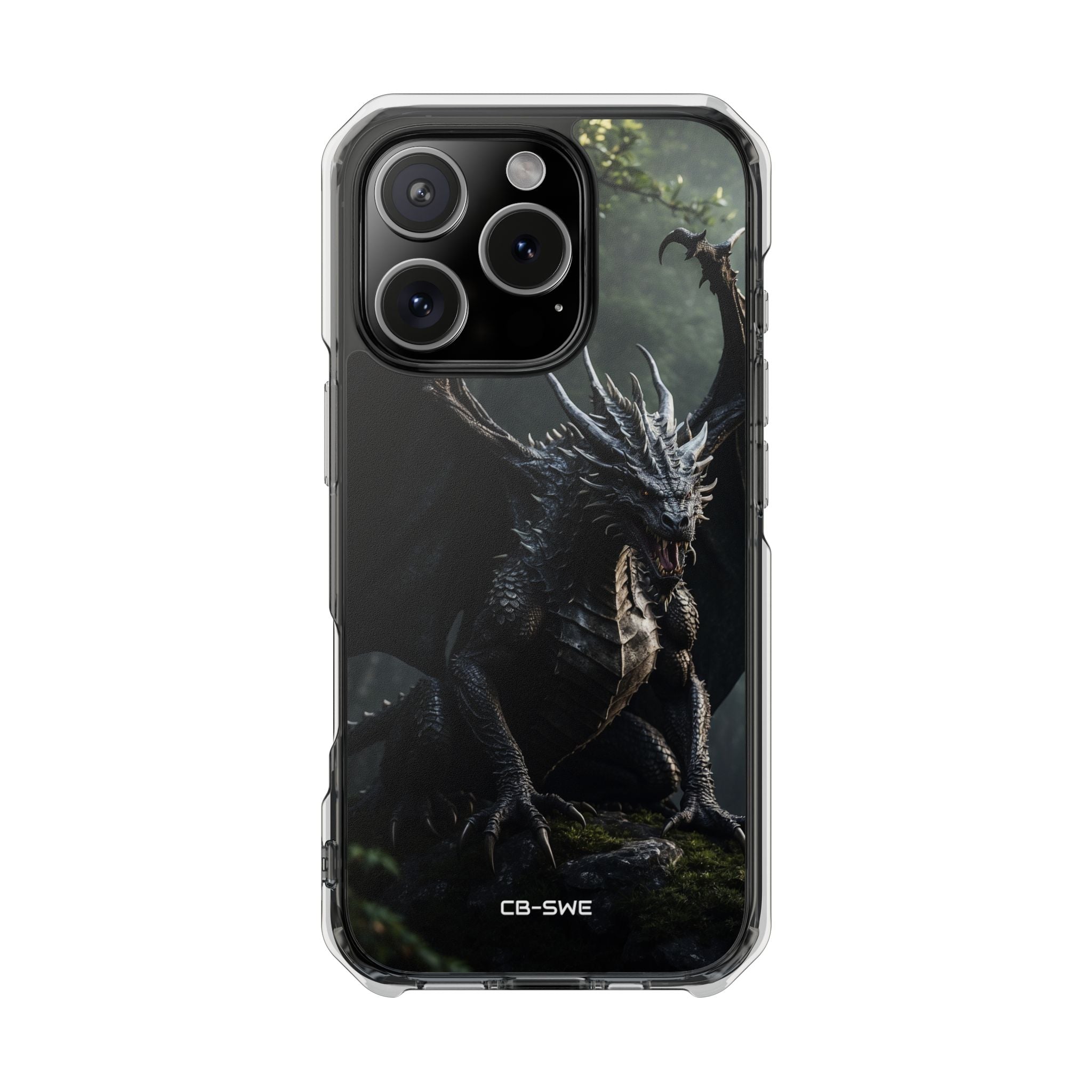 Dragon Emerges Mist iPhone Case - Impact