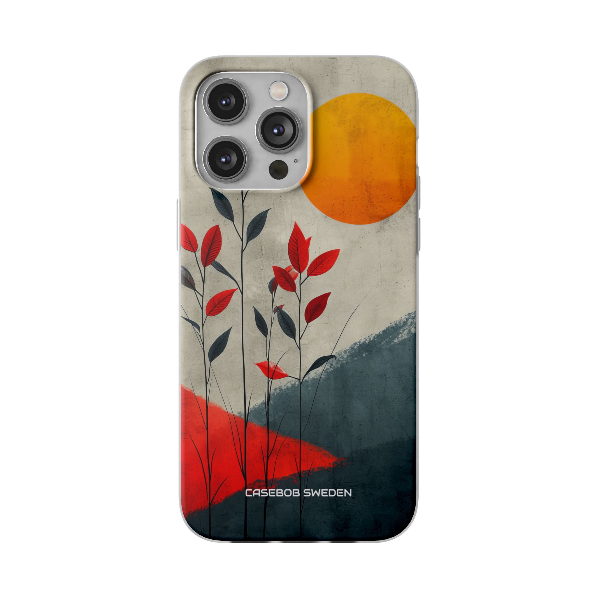 Gray Sunscape - Flexi iPhone 14 Phone Case