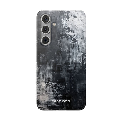 Textured Blackscape Samsung S24 Plus Case - Soft
