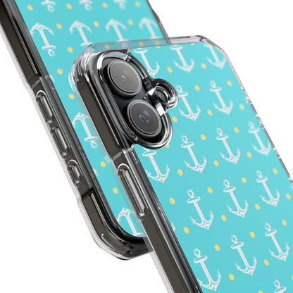 Nautical Anchors & Dots iPhone Case - Impact