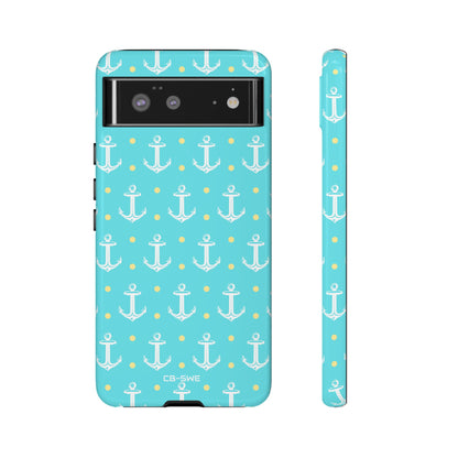 Nautical Anchors & Dots - Google Pixel Case