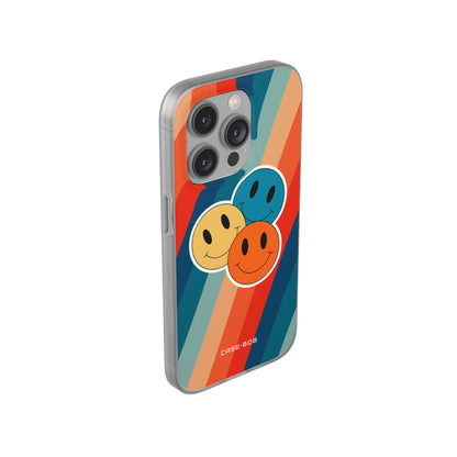 Triple Smile Breeze iPhone 14 Pro Case - Soft