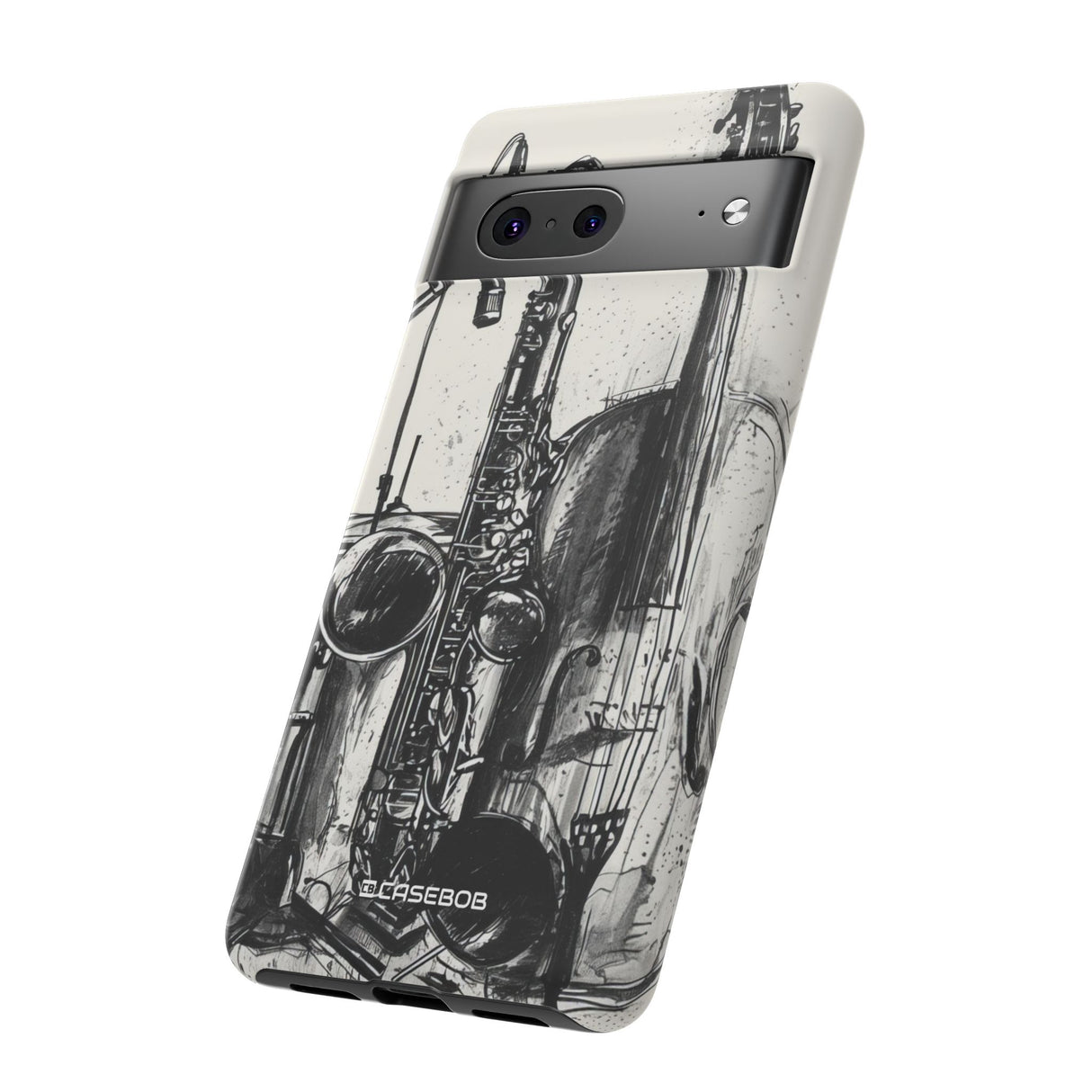 Jazz Ink Expressions | Protective Phone Case for Google Pixel