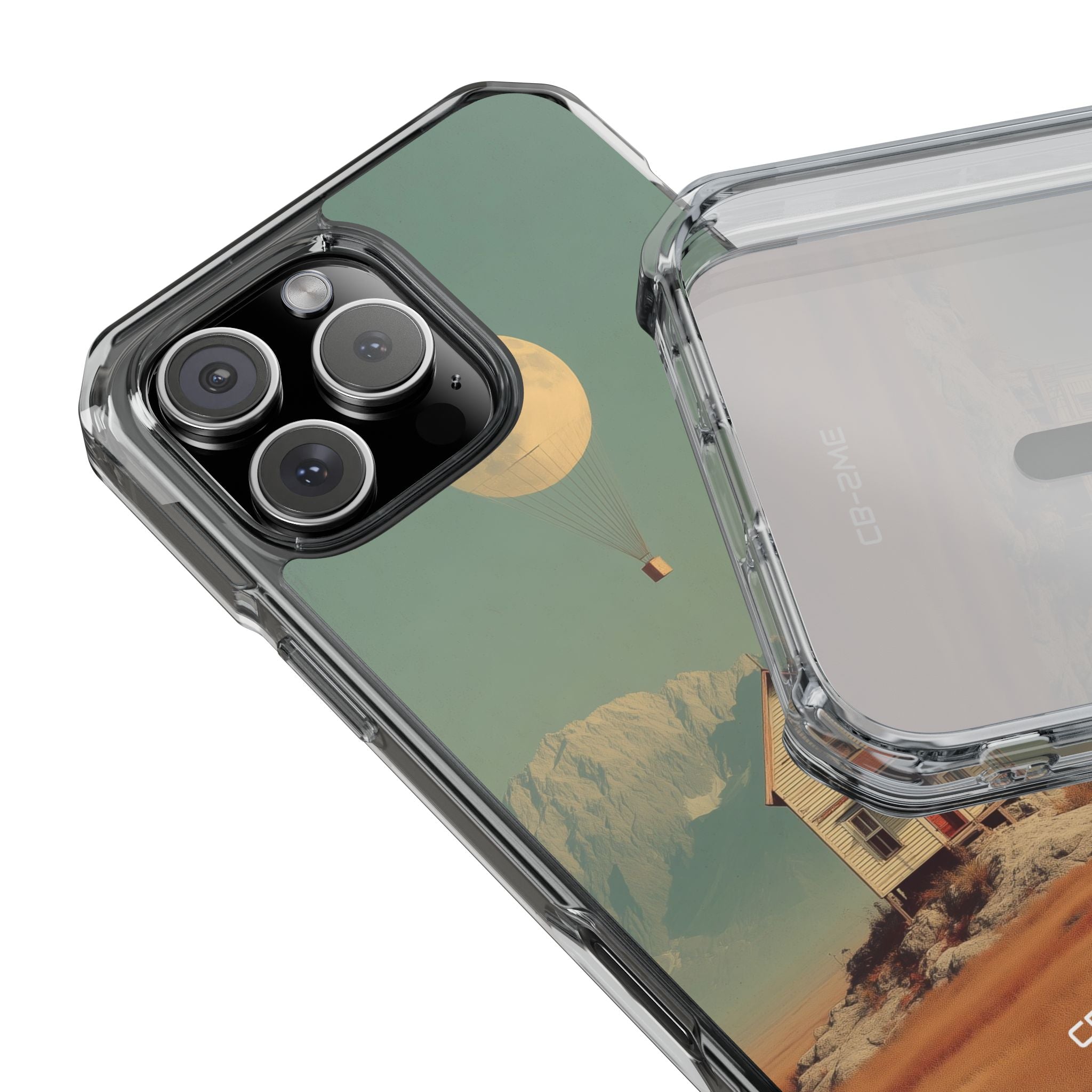 Moon Hovers Low iPhone Case - Impact