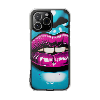 Vivid Lips Contrast iPhone Case - Impact