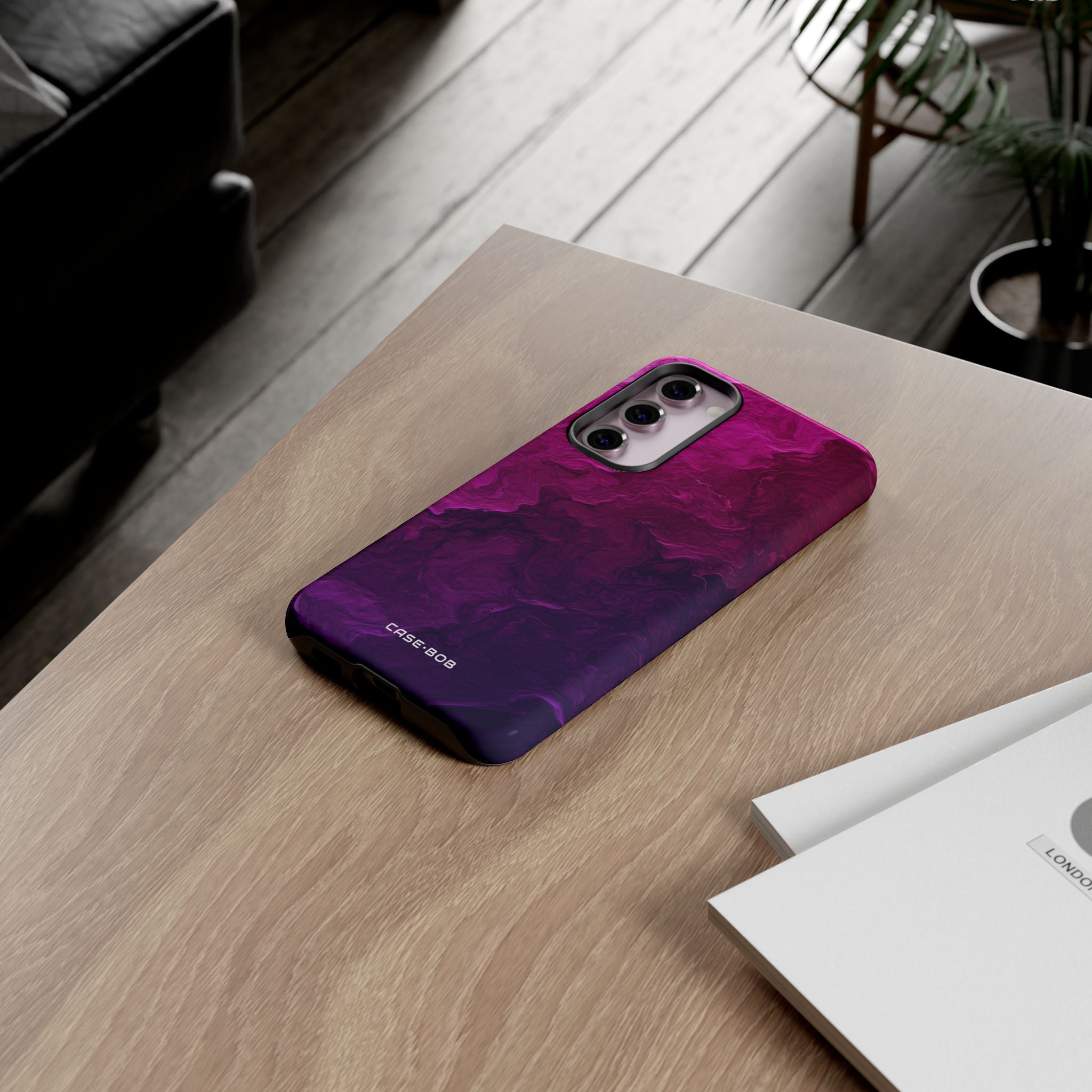 Violet Swirl Samsung S23 Plus Case - Tough