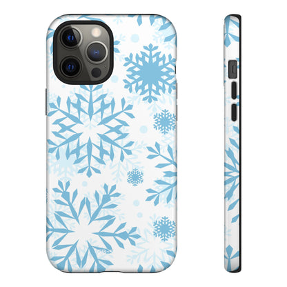 Winter Snowflake Symphony - iPhone Case