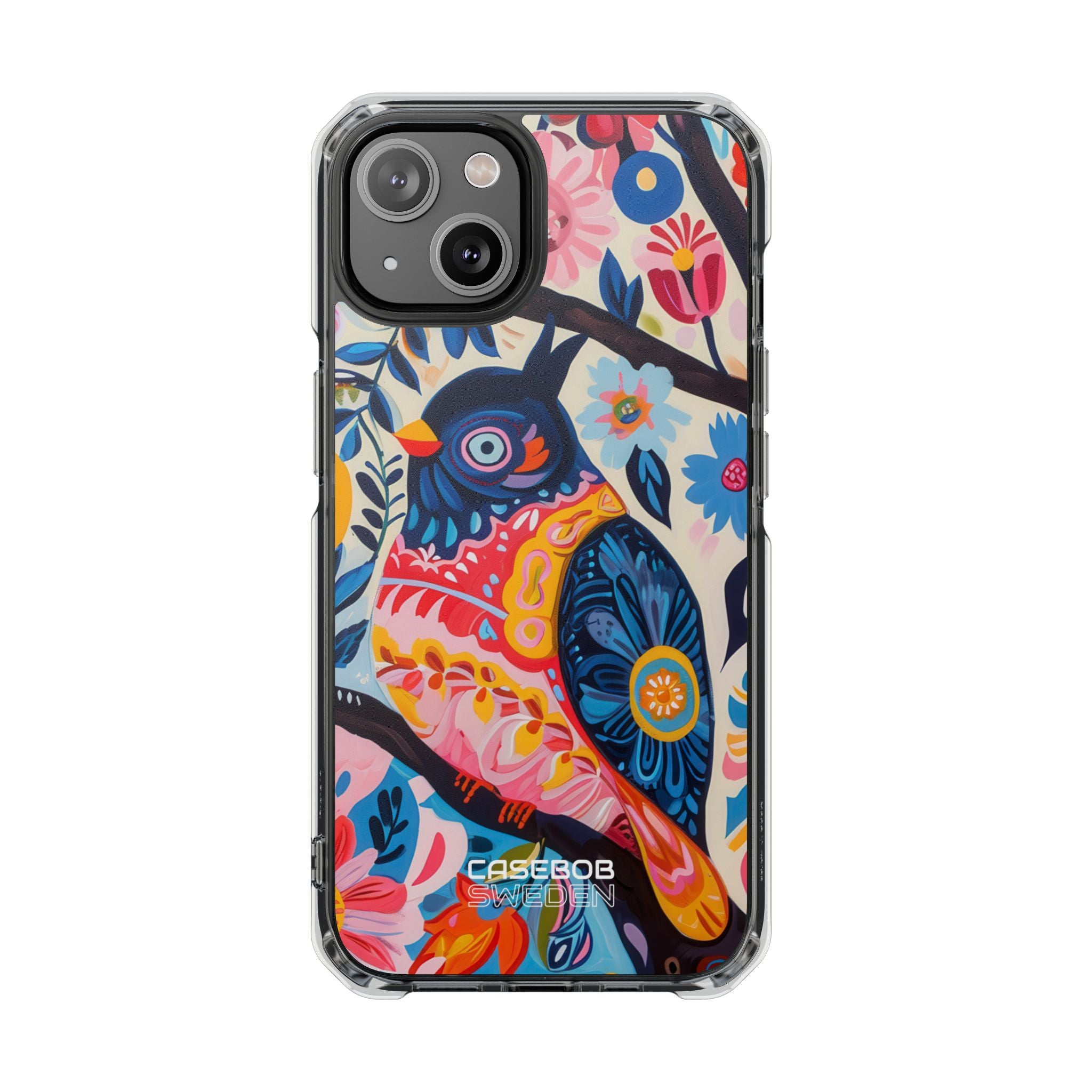 Whimsical Owl Garden iPhone 14 - Impact Clear+