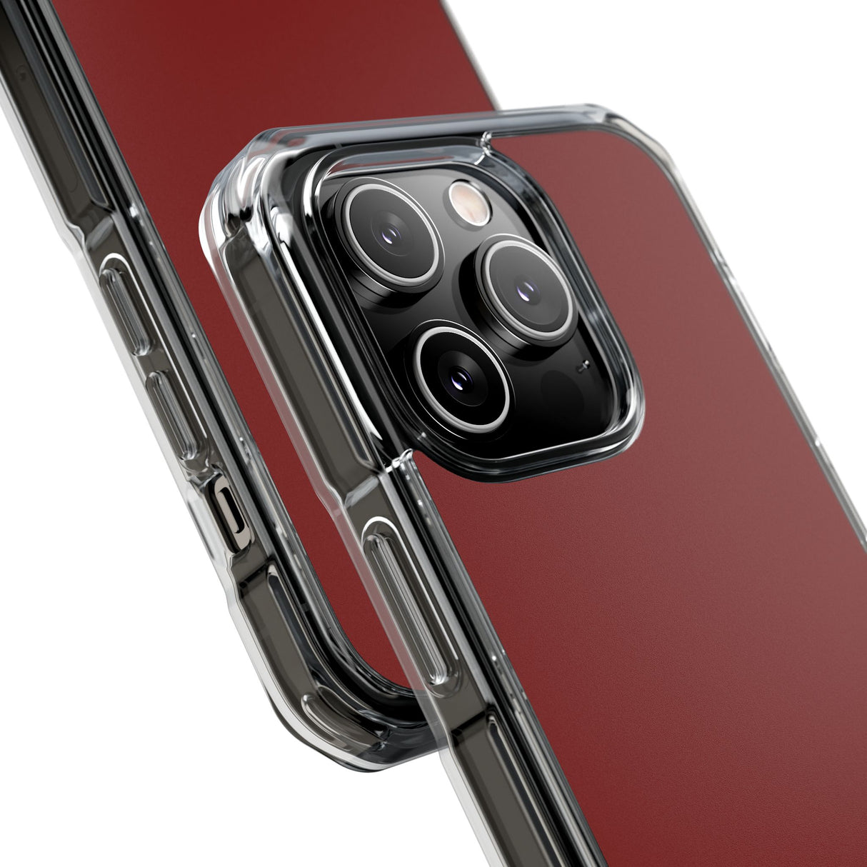 Falu Red | Handyhülle für iPhone (Clear Impact Case - Magnetisch) 