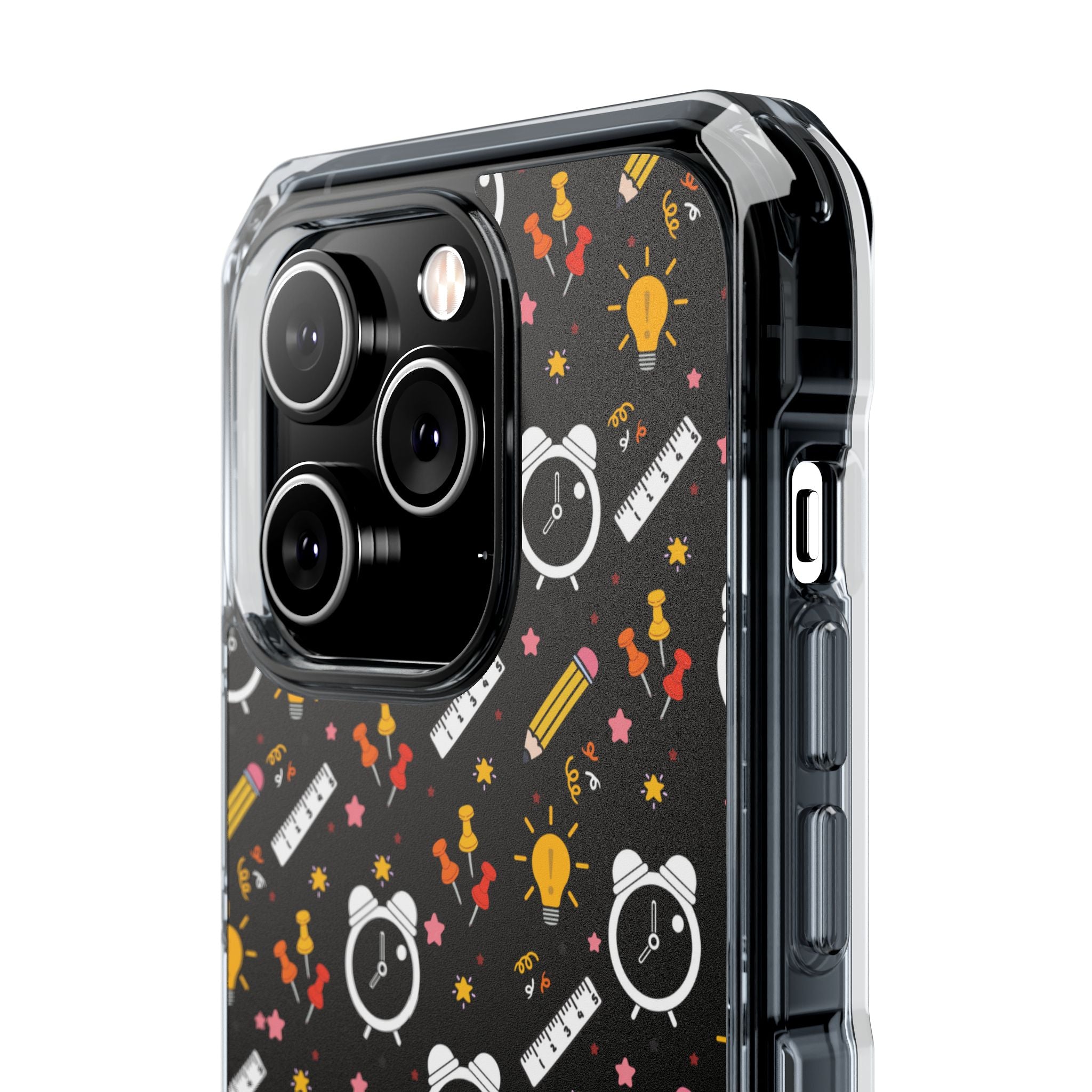 Bright Pencils Twirl iPhone Case - Impact