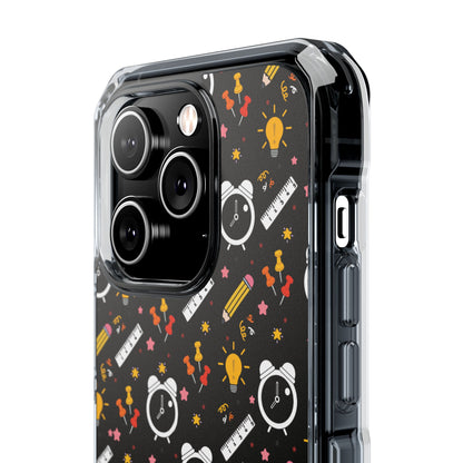 Bright Pencils Twirl iPhone Case - Impact
