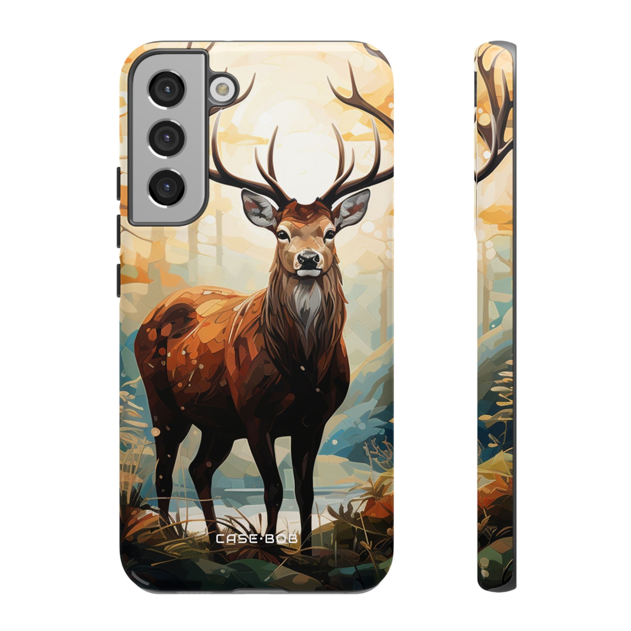 Glowing Stag Samsung S22 Plus Case - Tough