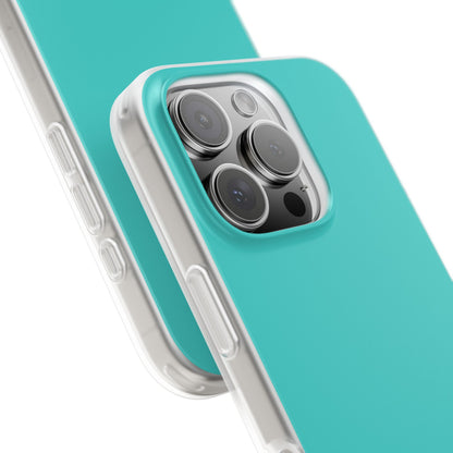 Medium Turquoise iPhone 16 - Flexi Phone Case