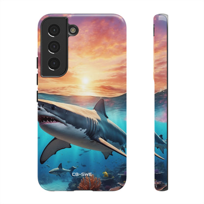 Shark Swims Through - Samsung Case