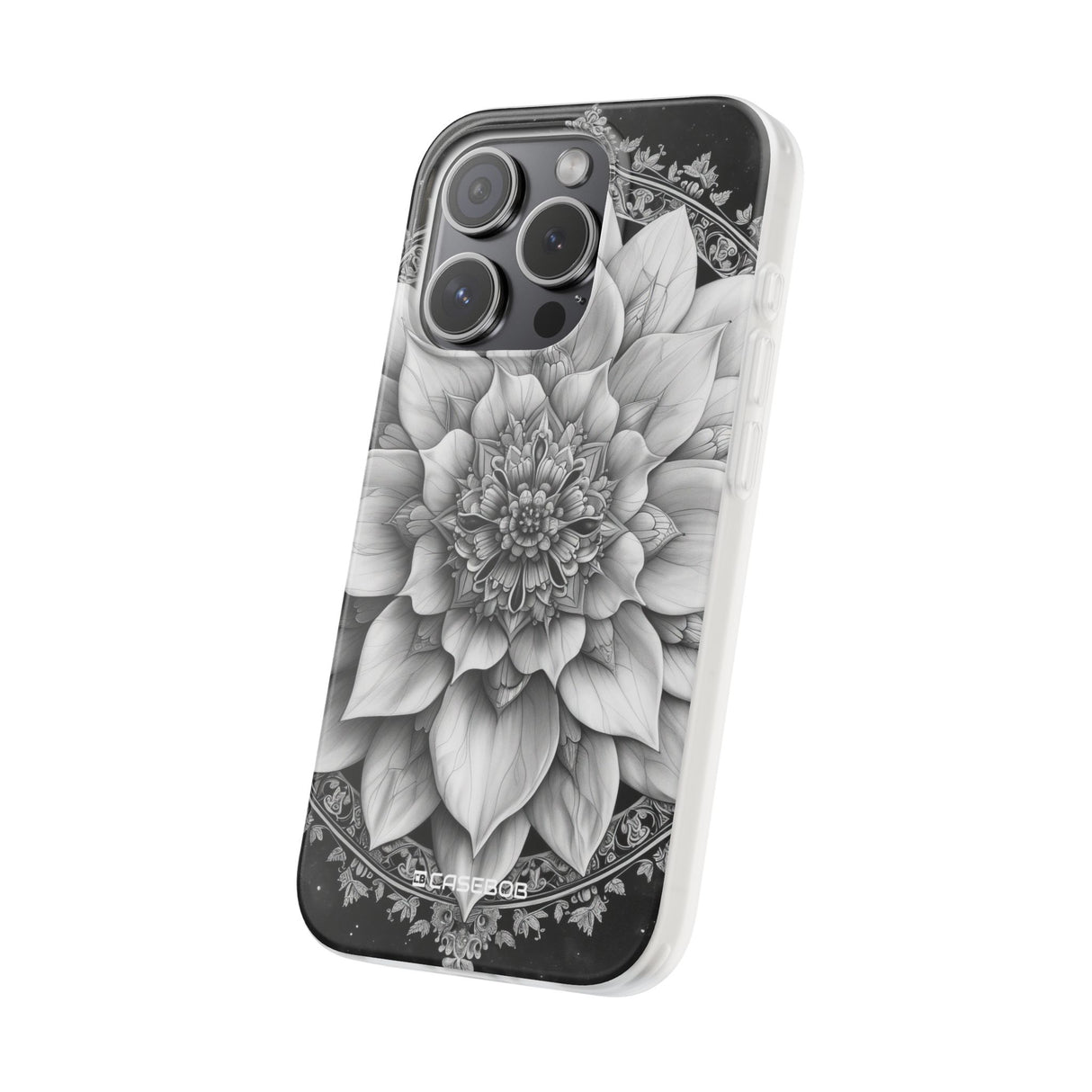 Himmlische Mandala-Harmonie | Flexible Handyhülle für iPhone