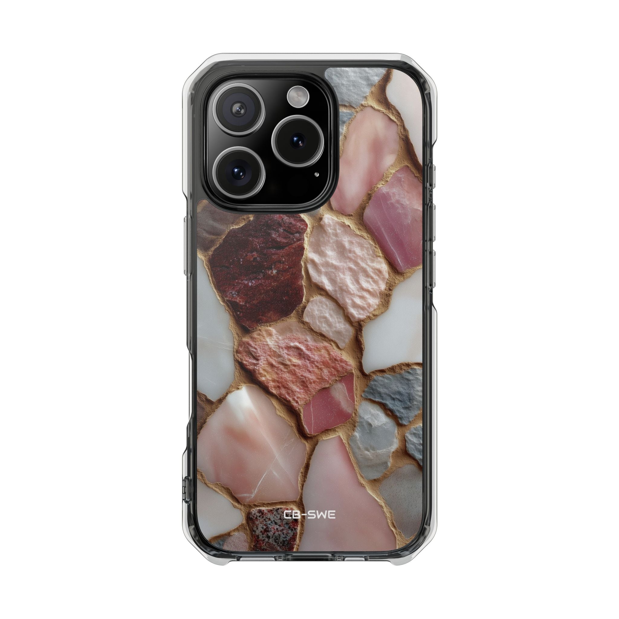 Textured Stones Dance iPhone Case - Impact
