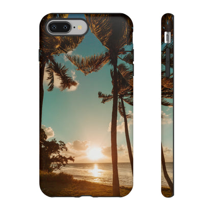 Sundown Palmtrees - Protective Phone Case