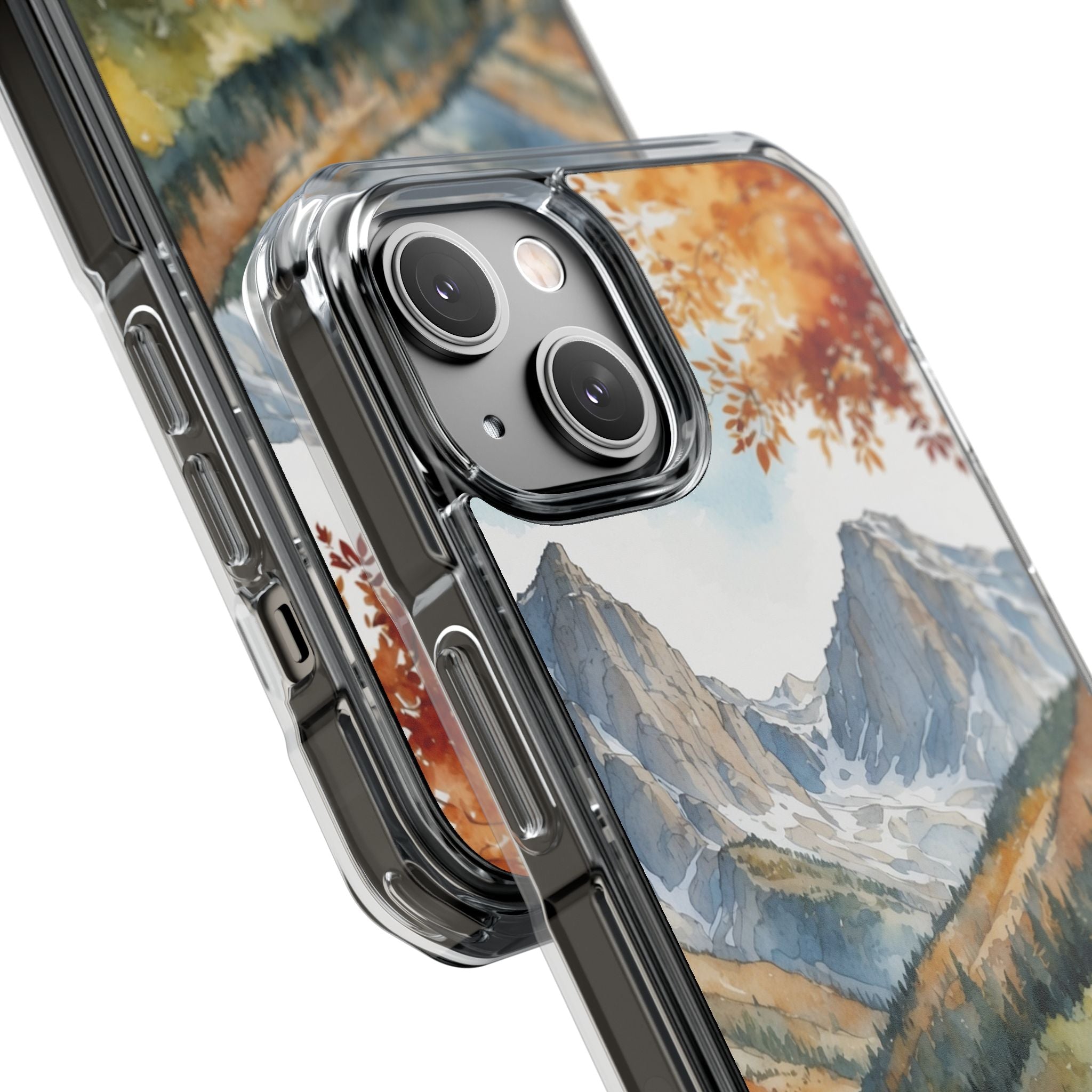 Autumn Leaves Dance iPhone Case - Impact