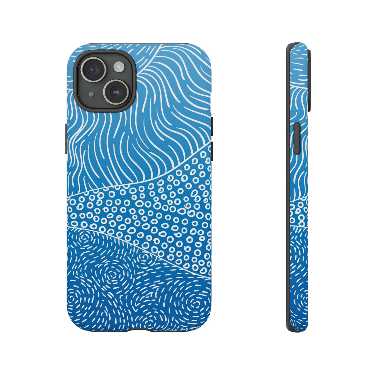 Abstract Landscape Hills - Protective Phone Case