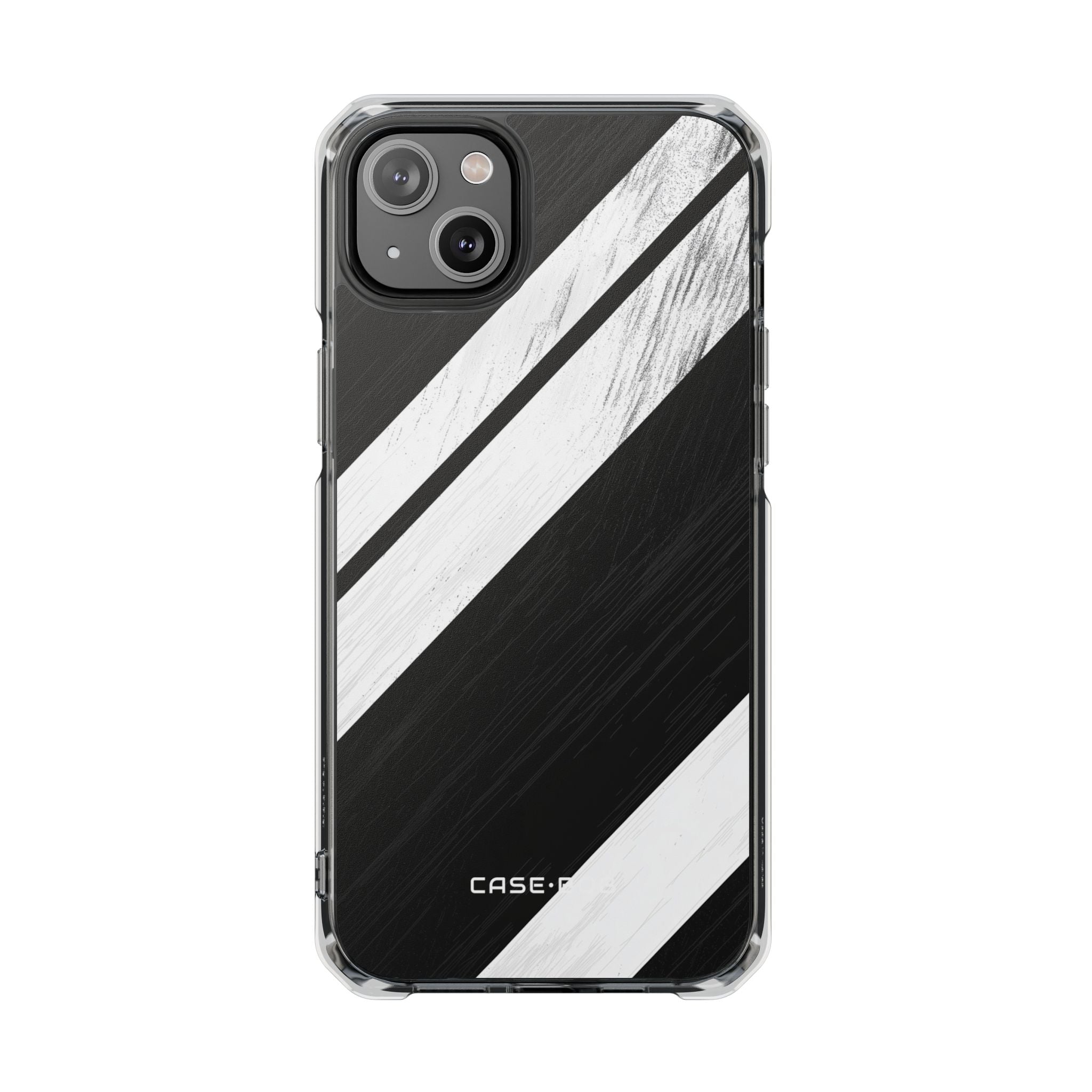 Distressed Stripe Motion iPhone 14 Plus Case - Impact