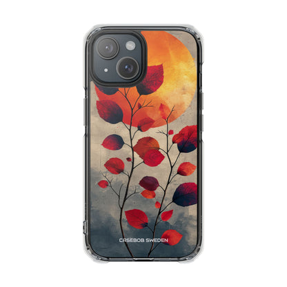 Sunlit Branch - Clear Impact iPhone 15 Phone Case