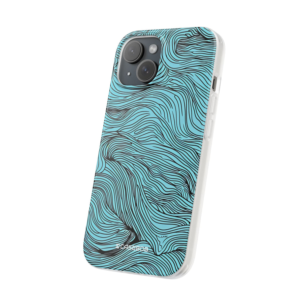 Wavy Serenity | Flexible Phone Case for iPhone