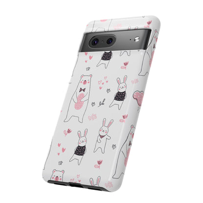 Bears Dance Playfully - Google Pixel Case