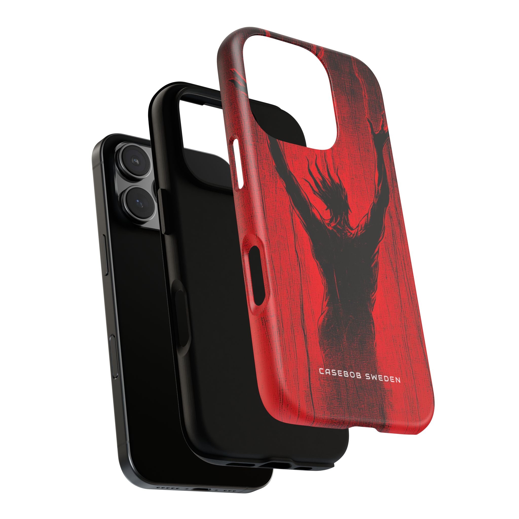 Crimson Despair iPhone 16 - Tough Phone Case