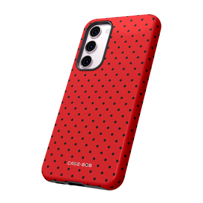 Crimson Dot Matrix Samsung S23 Plus Case - Tough