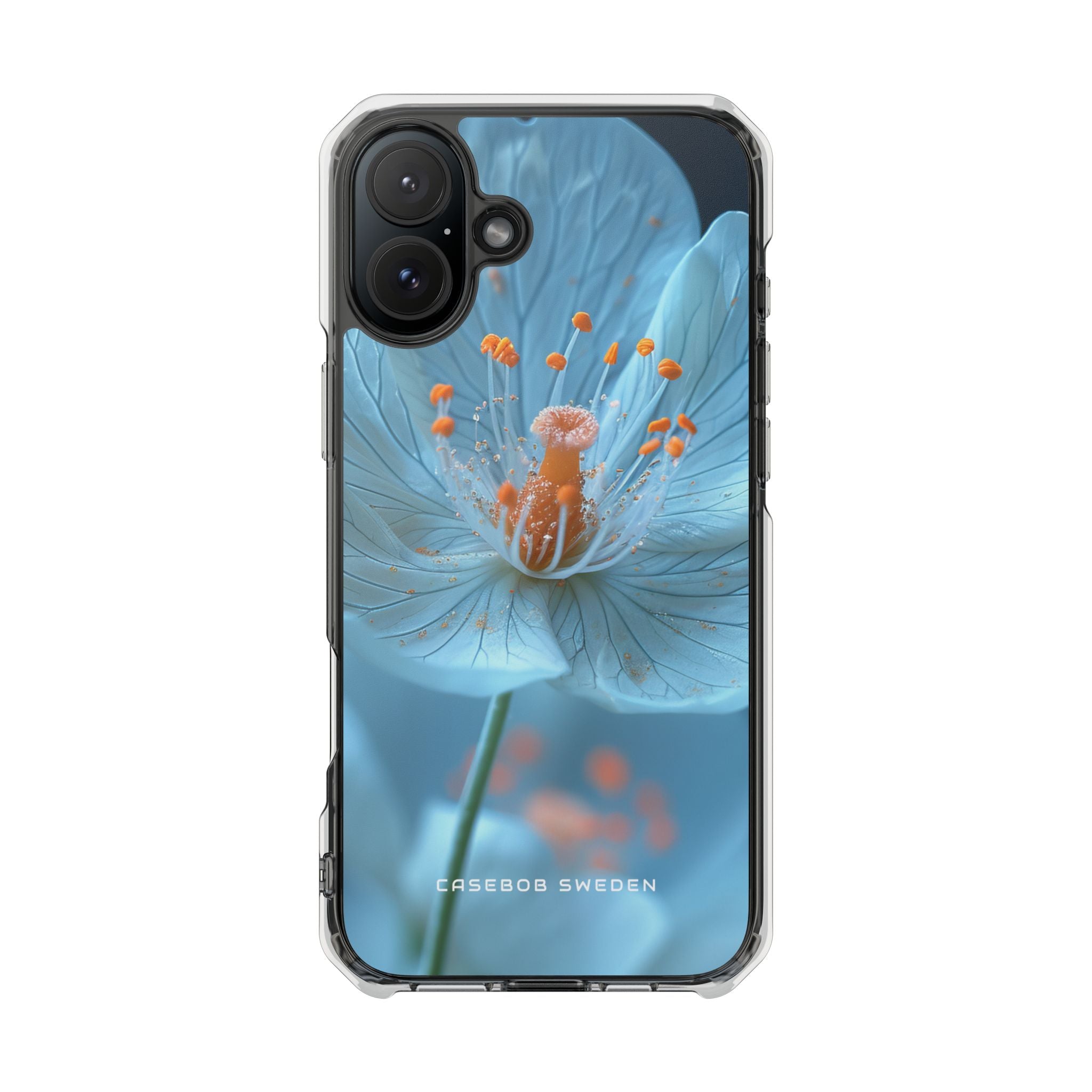 Luminous Flower Essence iPhone 16 - Clear Impact Phone Case