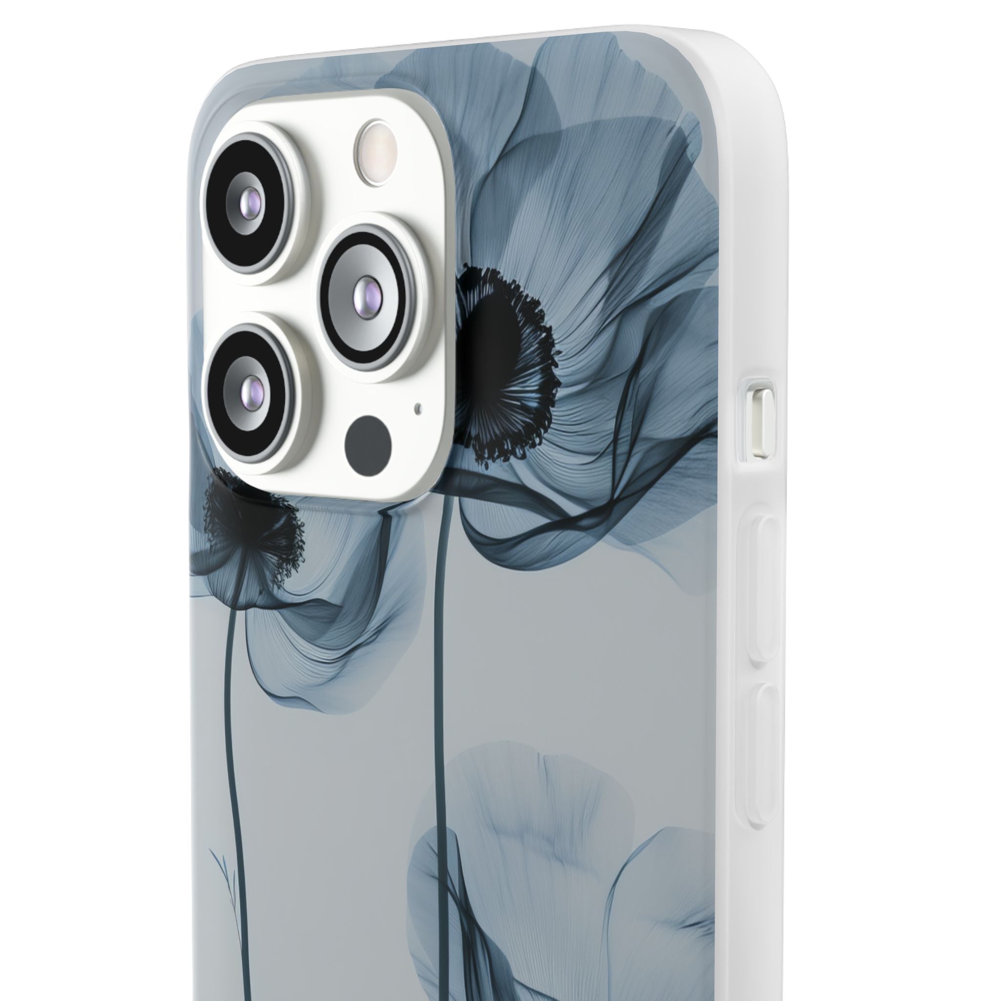 Tranquil Poppy Bloom | Flexible Phone Case for iPhone