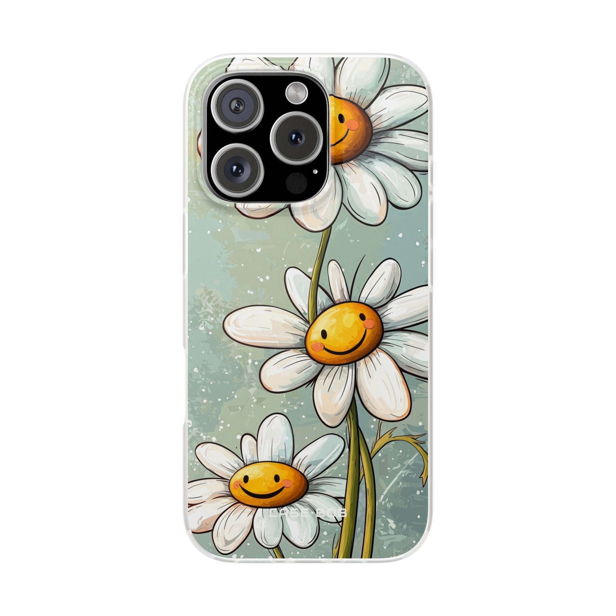 Sunny Daisy Smiles iPhone 16 Pro Case - Soft