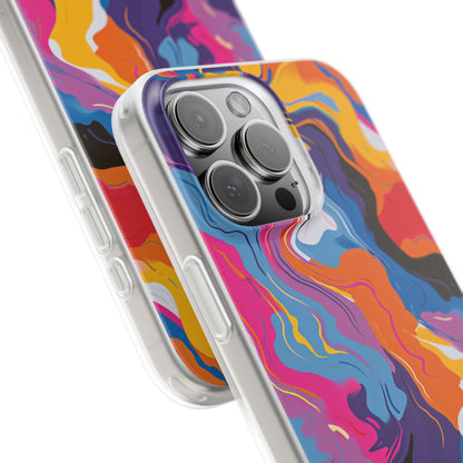 Vortex Colorwave iPhone 16 - Flexi Phone Case