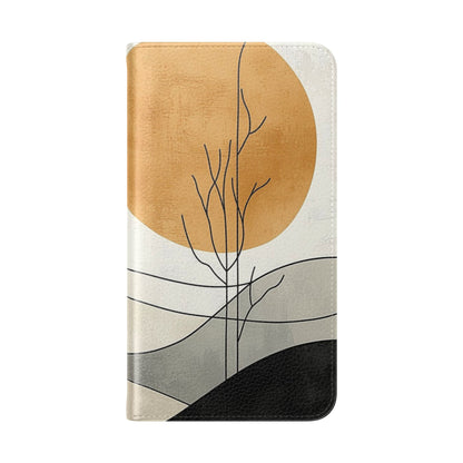 Orange Eclipse Trees - Samsung S23 Case - Wallet