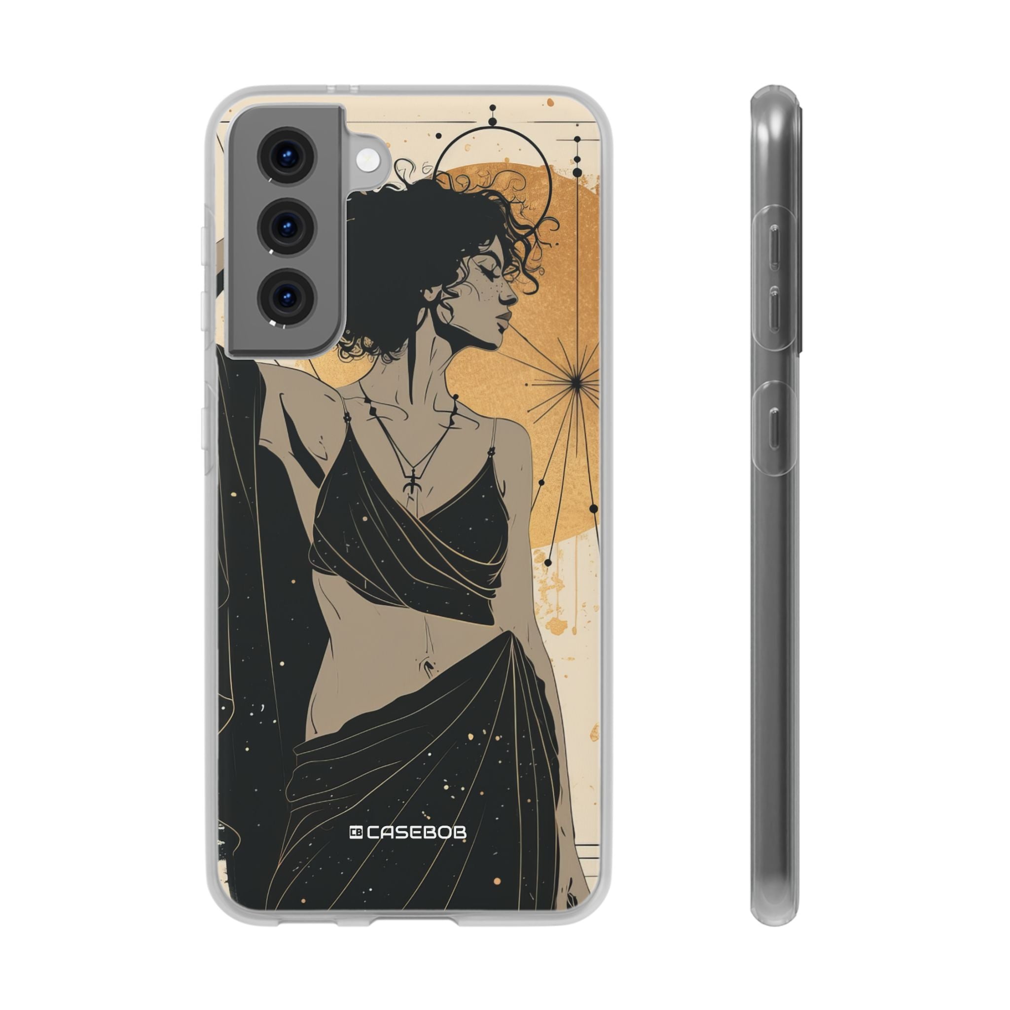 Celestial Elegance | Flexible Phone Case for Samsung Galaxy