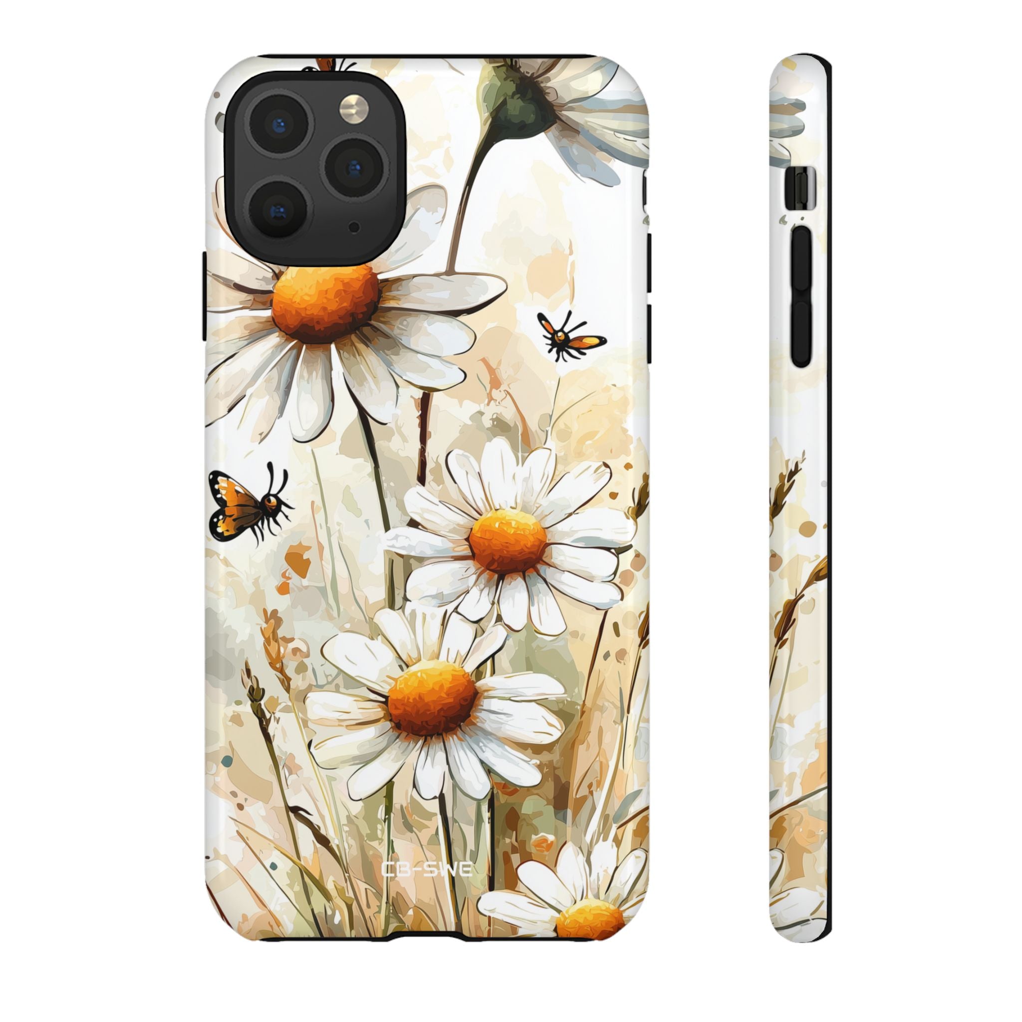 Daisies Dance Light - iPhone Case
