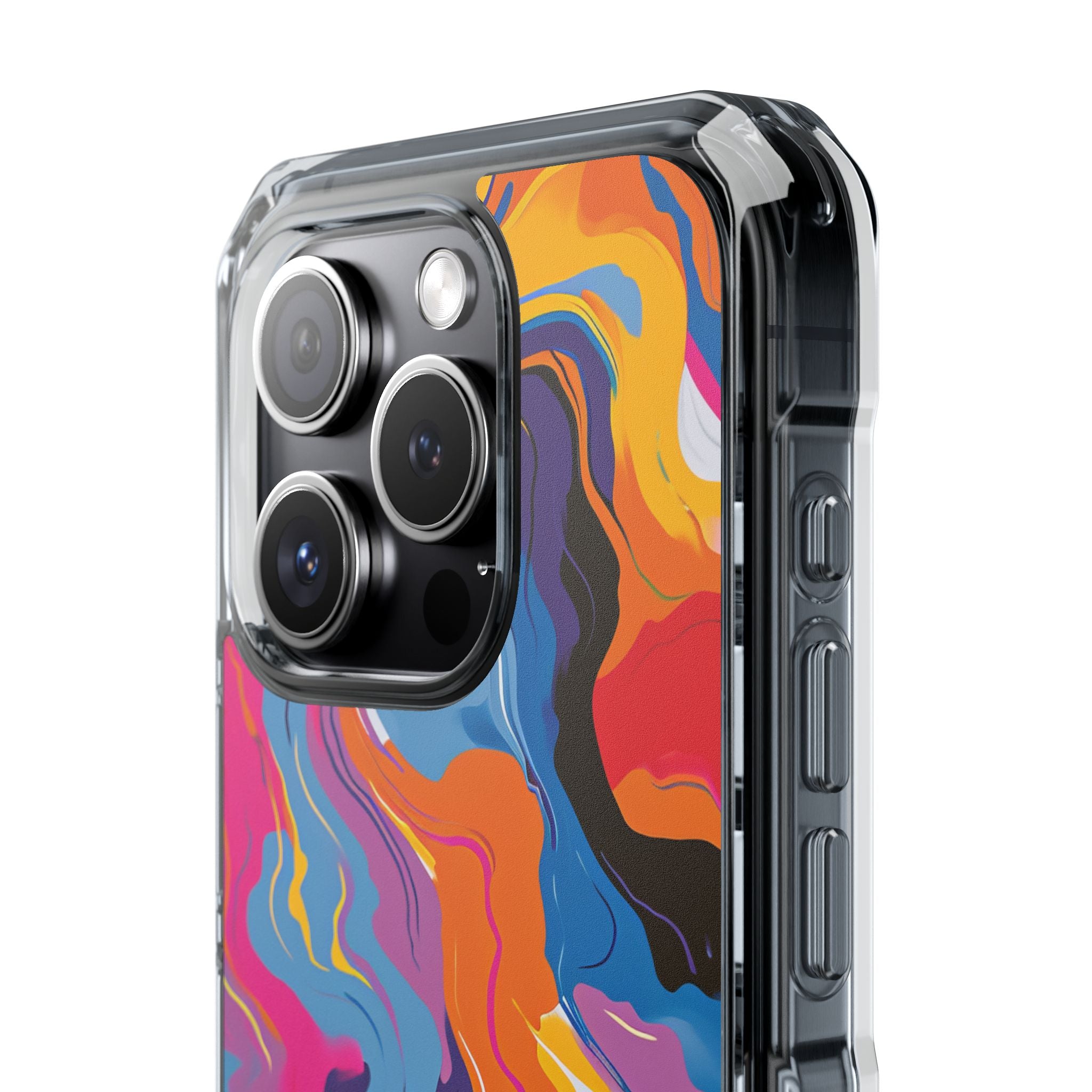 Vortex Colorwave iPhone 15 - Clear Impact Phone Case