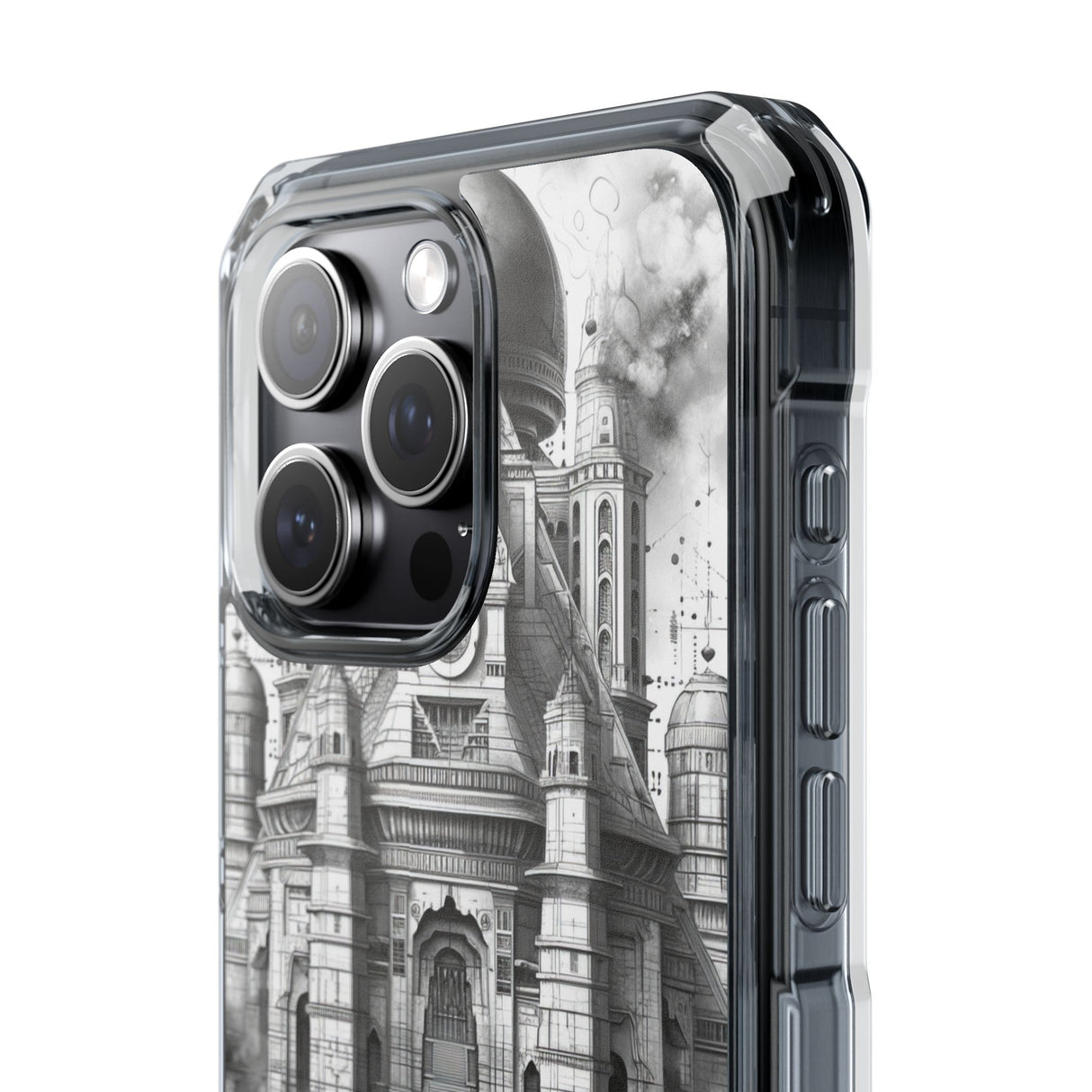 Celestial Cathedral - Phone Case for iPhone (Clear Impact - Magnetic)