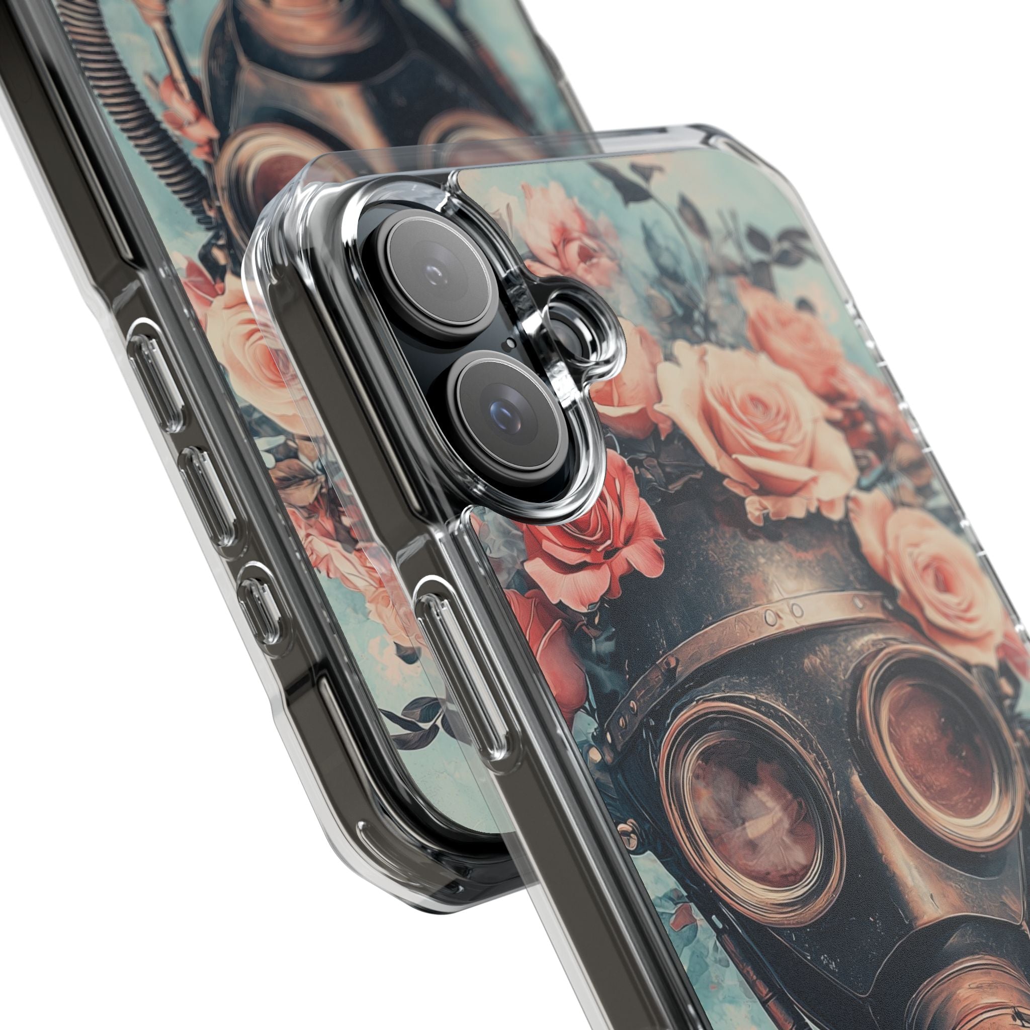 Roses Embrace Mask iPhone Case - Impact