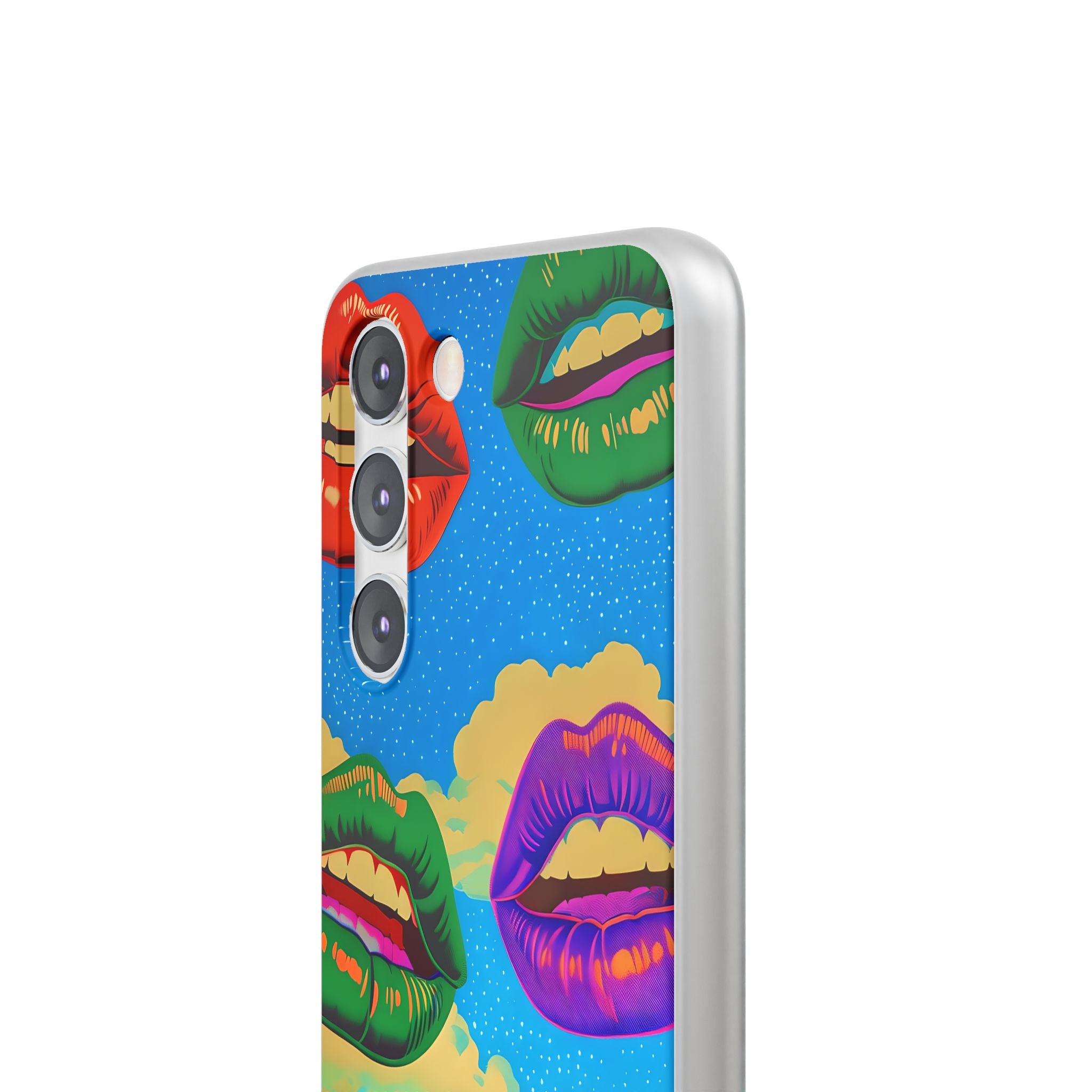 Colorful Lipscape Samsung S23 Case - Soft