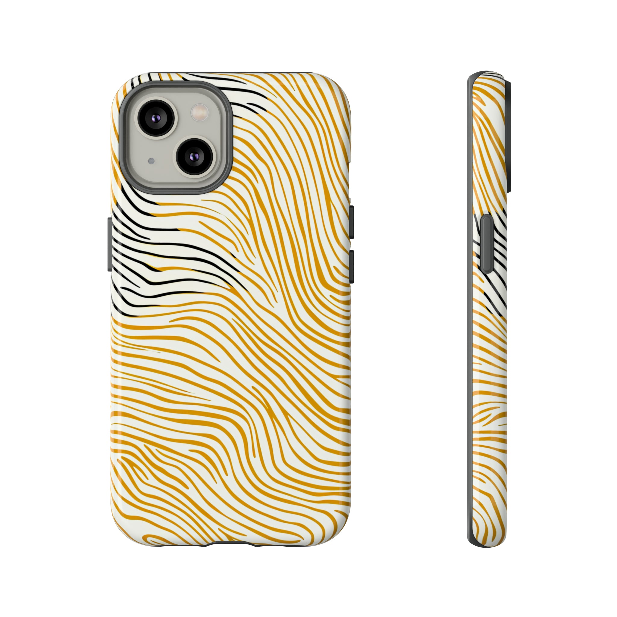 Linear Yellow Chic - Protective Phone Case