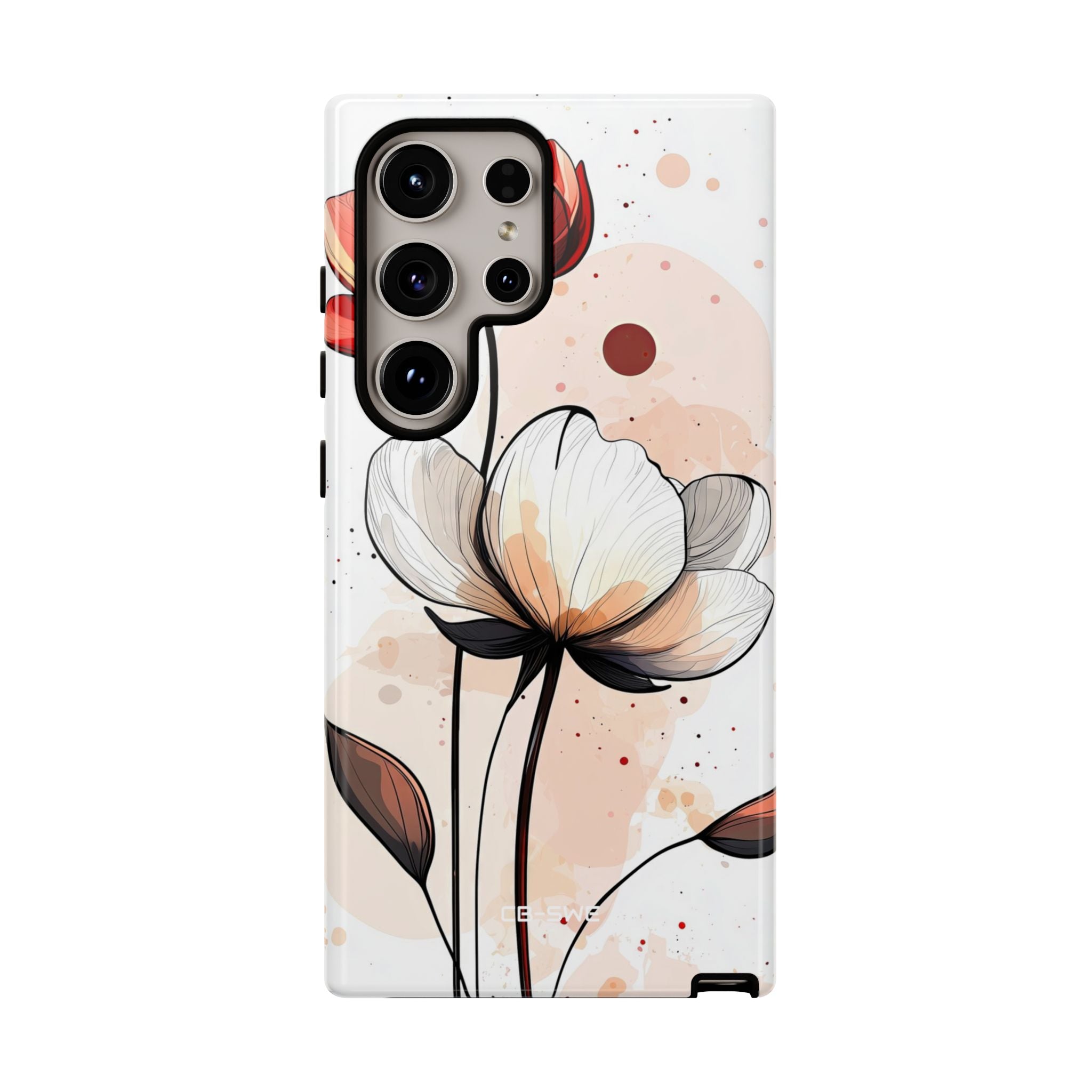Vibrant Floral Elegance - Samsung Case