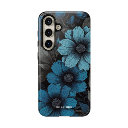 Blue Petal Radiance Samsung S24 Case - Tough