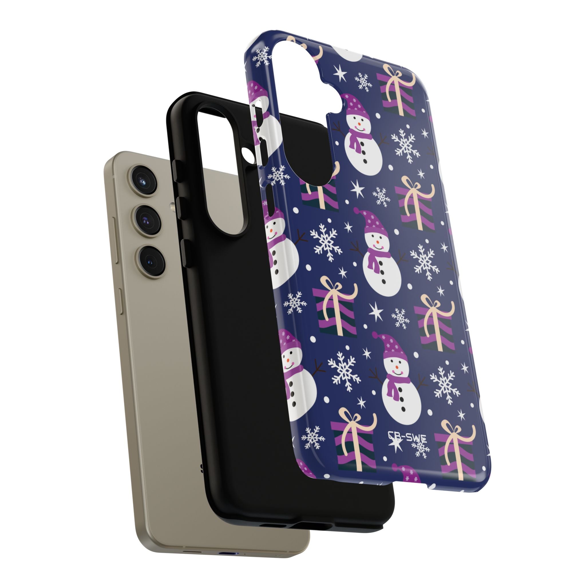 Snowmen Gift Giving - Samsung Case