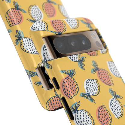 Lemons Dance Playfully - Google Pixel Case
