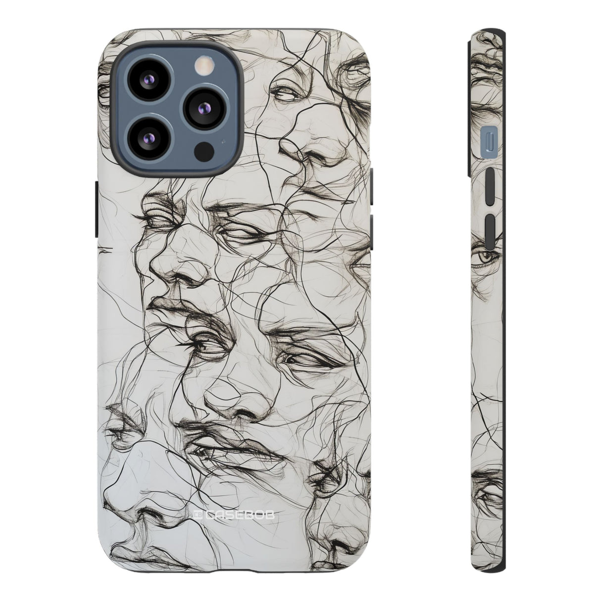 Ethereal Faces | Protective Phone Case for iPhone