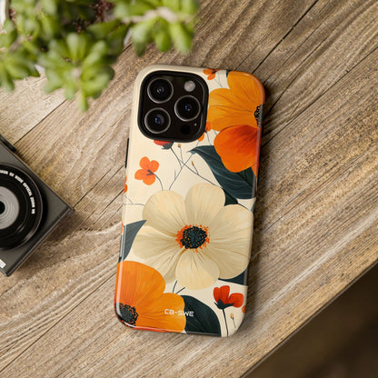 Vibrant Flowers Bloom - iPhone Case