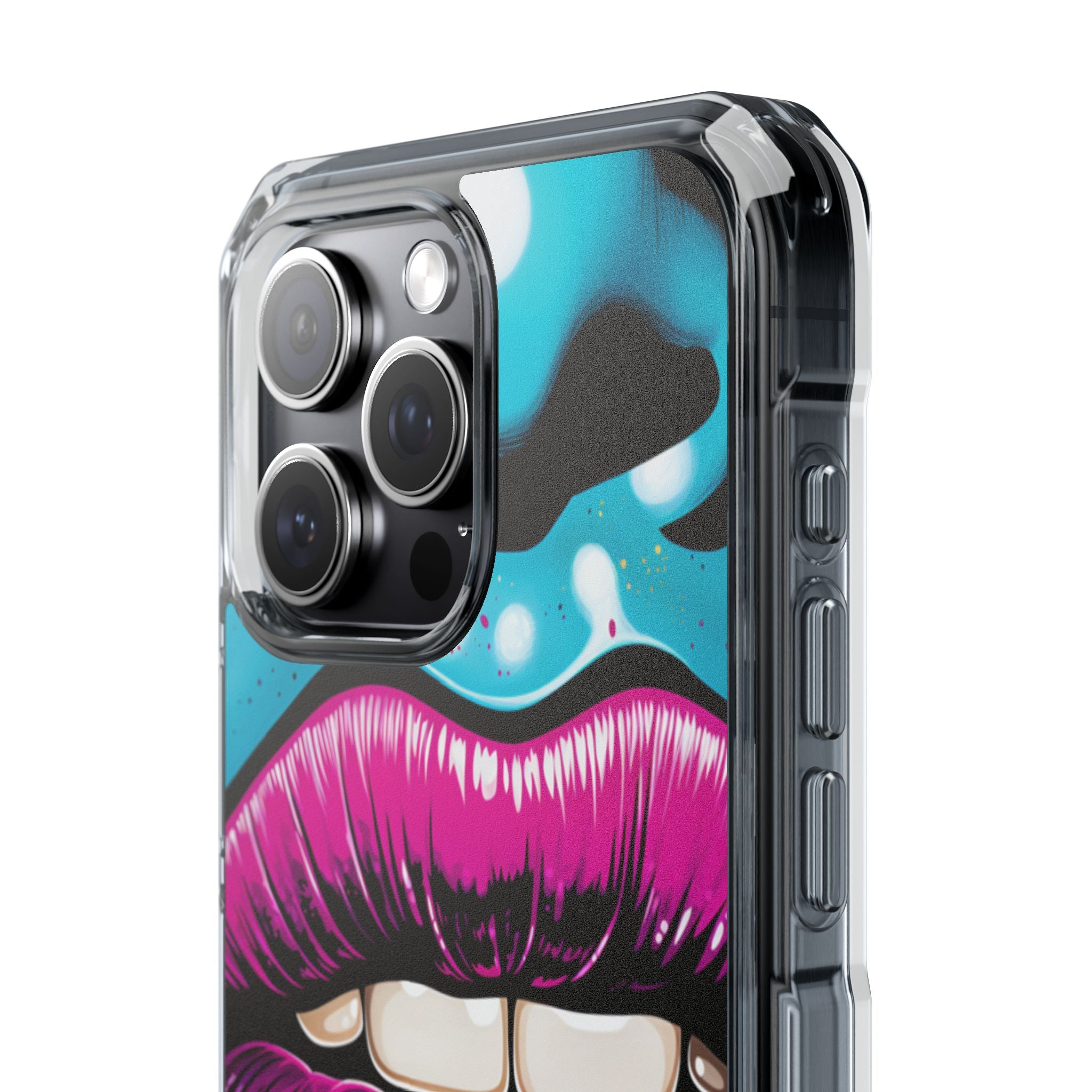 Vivid Lips Contrast iPhone Case - Impact