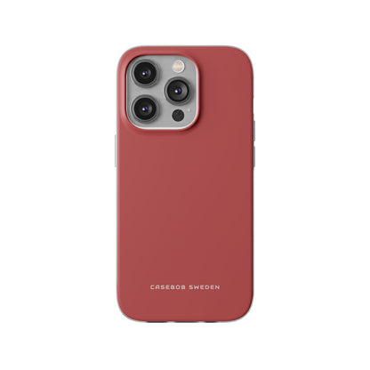 Indian Red iPhone 14 - Flexi Phone Case